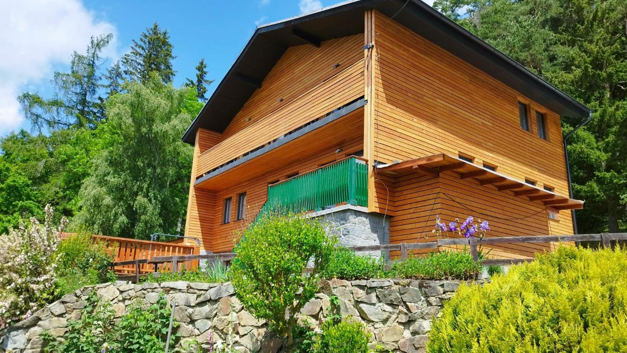 Chata Pod Houbovym Vrchem 2 ฮอร์นี ปลานา ภายนอก รูปภาพ